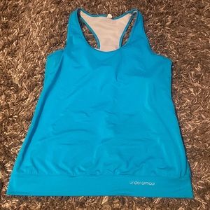 Under Armer Teal Tank